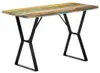 vidaXL Jídelní stůl 120x60x76 cm Masivní staré dřevo Náhled obrázku produktu 8