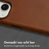 Accezz Vintage Leather Magsafe Backcover voor de Apple Productafbeelding-voorbeeld 2