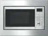 A front view of a built-in stainless steel microwave. Produktbild-Vorschau