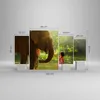 Bild auf Leinwand - Leinwandbild - Elefant Tier - 160x90cm Produktbild-Vorschau 3
