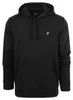 Lyle Scott Pánská fleecová mikina s kapucí Black : Velikost Náhled obrázku produktu 4