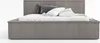 A bed with pillows and bedding on a white background. Produktbild-Vorschau