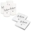 itenga 6x Windlicht + 40x Servietten - Schön dass du da Produktbild-Vorschau 1
