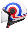 Jet Helma LS2 OF558 SPHERE LUX II Urby White Matt Blue Red Náhled obrázku produktu 2