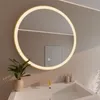 LOMAZOO Goldener Badezimmerspiegel mit LED-Beleuchtung - Produktbild-Vorschau 3