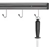 Magnet-Messerhalter Mit 5 Haken L = 450 Mm Produktbild-Vorschau 2