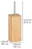 WENKO WC set Bambusa WC kefa Kúpeľňa Kúpeľňa hosťovské WC Náhľad obrázku produktu 4