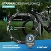 FISCHER Kettenschloss PROTEC SILENCE - 100 cm, Produktbild-Vorschau 2
