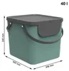 Rotho Mülltrennsystem 40L Albula - Mülleimer 40,0 x 35,8 x Produktbild-Vorschau 4