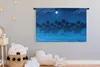 MuchoWow® Wandteppich Wandbehang Sternenhimmel - Palme - Produktbild-Vorschau 3
