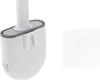 Silikon Toilettenbürste mit Schale weiß Produktbild-Vorschau 5
