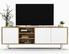 Szafka RTV NILA 1 150 dąb wotan/biała mat Podgląd zdjęcia produktu 3