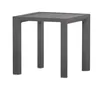 Beistelltisch Aluminium Tischchen taupe 45 x 45 cm als Produktbild-Vorschau 2