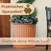 2er Set Pflanzkübel Halbrund direkt an der Wand Pflanzkübel Produktbild-Vorschau 6