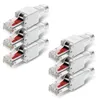 NEXMEX 6x Netzwerkstecker Cat6 RJ45 Stecker Netzwerk Produktbild-Vorschau 1