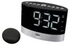 Soundmaster UR580SW, Digitaler Wecker, Schwarz, Silber, FM, Produktbild-Vorschau 7