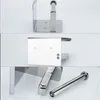 Intirilife Toilettenpapierhalter mit Ablage in SILBER – Produktbild-Vorschau 6
