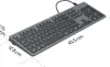 Klávesnica Hama CK-400 USB klávesnica s podsvietením, Náhľad obrázku produktu 6