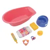 Vasca da bagno per bambole Heless con numerosi accessori, Anteprima dell’immagine prodotto 3