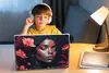 MuchoWow® Laptop Aufkleber Sticker Cover Blumen - Frau - Produktbild-Vorschau 3