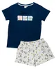 Snoopy Pyjama set voor dames, katoen, mouwloos, met tanktop Productafbeelding-voorbeeld 3
