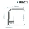 SCHÜTTE DESIGN RING Küchenarmatur mit Geschirrbrause, Produktbild-Vorschau 4