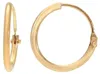 trendor 31176 Creolen Ohrringe Gold 585/14K Huggies Ø 13 mm Breite 1,3 mm 1 Produktbild-Vorschau