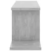 vidaXL Étagère TV murale gris béton 125x18x23 cm Bois Voir les images du produit 13