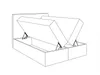 Bett, Boxspringbett DORMI, OHNE Topper, Federkern, Produktbild-Vorschau 5