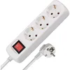 Brennenstuhl 1550620413, 1.4 m, Weiß, Weiß, 230 V Produktbild-Vorschau 2