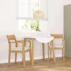 vidaXL Chaises de salle à manger avec coussins 2 pcs. Voir les images du produit 2
