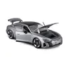 Audi RS e-tron GT strieborná 1:18 BBURAGO Náhľad obrázku produktu 2
