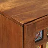 vidaXL Buffet haut avec porte Noyer 40 x 33 x 110 cm Bois Voir les images du produit 6