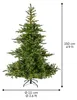 Künstlicher Weihnachtsbaum Tanne inkl. Beleuchtung Produktbild-Vorschau 5