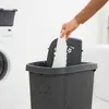 Rotho Blumen Wäschesammler 44,7x34,7x60,5 55l Anthrazit Produktbild-Vorschau 2