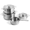 KitchenAid Stainless Steel 7-tlg. Topf-Set, Aluminium, Produktbild-Vorschau 1