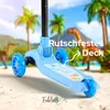 FableKids Kinderscooter Tretroller Cityroller Blau | Produktbild-Vorschau 3