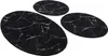 Mijolnir, Marble - Black, Badematten, Schwarz, Polyester, Produktbild-Vorschau 3