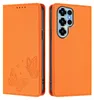 Lederhülle für Oukitel C68, Schmetterling Prägung Leder Produktbild-Vorschau 1