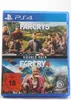 A PlayStation 4 game case for a double pack of Far Cry 4 and Far Cry 5. Produktbild-Vorschau