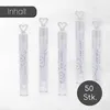 50er-Set Seifenblasen-Aufkleber Hochzeit - Herzlinie Liebe Produktbild-Vorschau 4