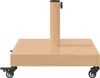 vidaXL Stojan na slnečník Svetlé drevo 45 x 45 x 31,5 cm Náhľad obrázku produktu 6