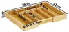 Verk 27056 Bamboo organizer voor in de lade, 7 Productafbeelding-voorbeeld 7