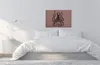 Leinwandbild Tiere 60 x 90 cm - Wandbild Krake Rosa Grau - Produktbild-Vorschau 4