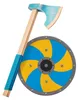 Jouets en bois Woodsy Viking Hache et bouclier - Bois de Voir les images du produit 2