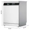 Cecotec 6700 B, Freistehend, Standardgröße (60 cm), Weiß, Produktbild-Vorschau 4