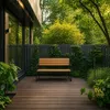 QLS 30 pezzi - Listelli per recinzione da 100 cm in legno Anteprima dell’immagine prodotto 4