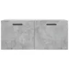 vidaXL Wandschrank Betongrau 80x36,5x35 cm Holzwerkstoff Produktbild-Vorschau 5