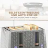 HOMCOM Wasserkocher mit Toaster 1,7L 4 Toastscheiben mit 7 Produktbild-Vorschau 6