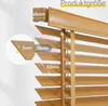 Żaluzja drewniana 50mm lamele kolor dąb 90x130cm Podgląd zdjęcia produktu 5
